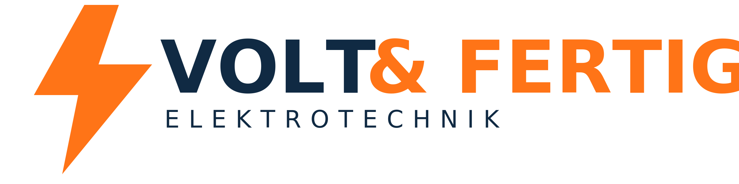 Logo Volt & Fertig Elektrotechnik